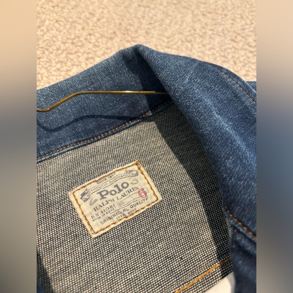 Ralph Lauren Girls Denim Trucker Jacket - Picture 4 of 7